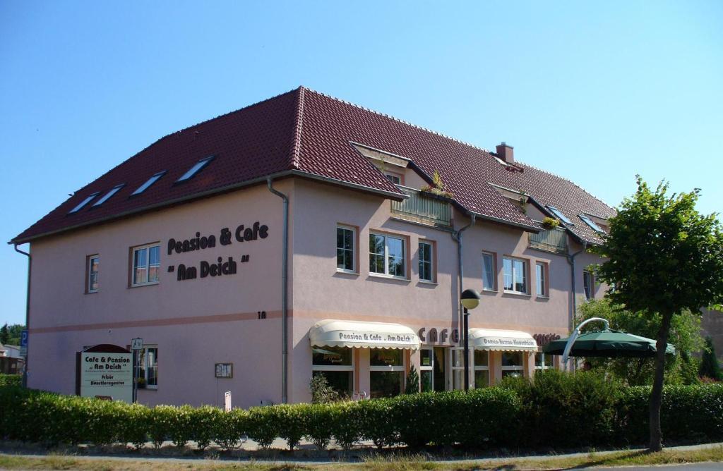Pension Am Deich Kröslin Exterior foto